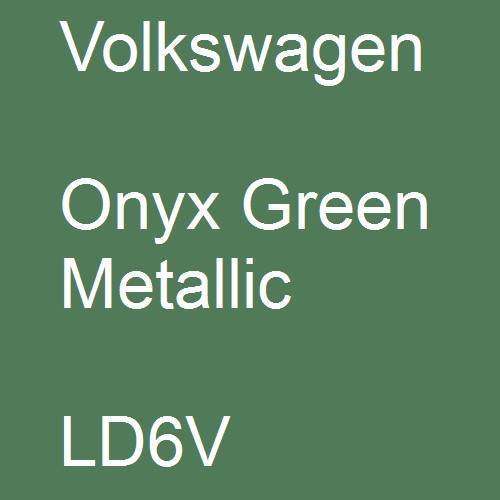 Volkswagen, Onyx Green Metallic, LD6V.